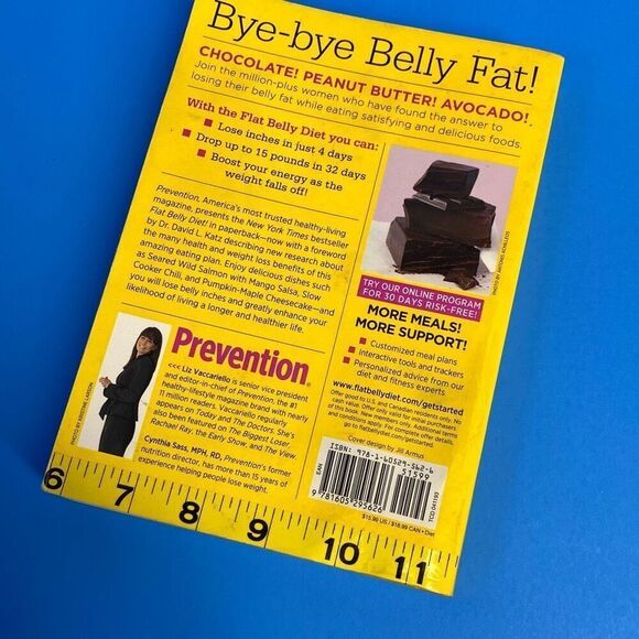 Flat Belly Diet Book Lose Up to 15 lbs. in 32 Days by Liz Vaccariello - Picture 2 of 8